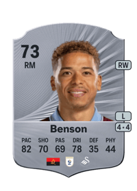 Manuel Benson Rare 73 OVR