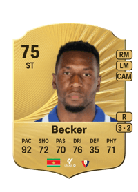 Sheraldo Becker Rare 75 OVR