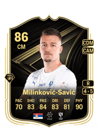 Sergej Milinković-Savić Team of the Week 86 OVR