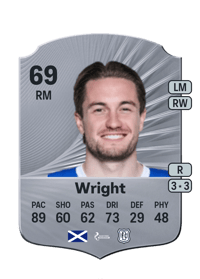 Scott Wright Rare 69 OVR