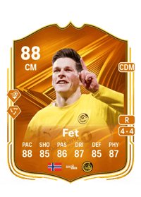 Sondre Fet Star Performer 88 OVR