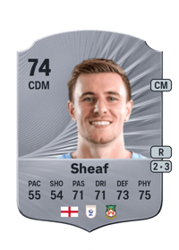 Ben Sheaf Rare 74 OVR