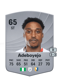 Victor Adeboyejo Common 65 OVR