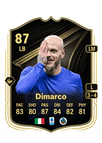 Federico Dimarco Team of the Week 87 OVR