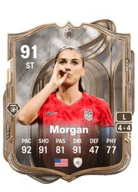 Alex Morgan UT Prime Heroes 91 OVR