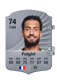 Angelo Fulgini Rare 74 OVR