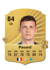 Benjamin Pavard Rare 84 OVR