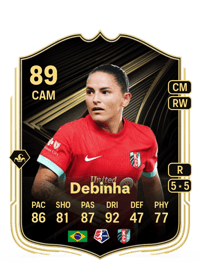Debinha Team of the Week 89 OVR