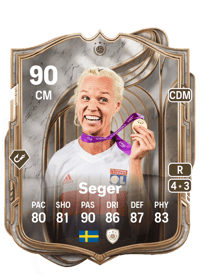 Caroline Seger Champion Icon 90 OVR