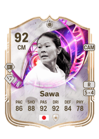 Homare Sawa Time Warp Icon 92 OVR