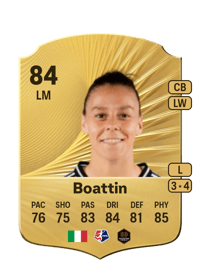 Lisa Boattin Rare 84 OVR