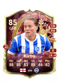 Fran Kirby Winter Wildcards Red 85 OVR