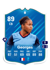 Laura Georges UWCL Primetime Hero 89 OVR