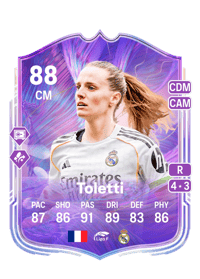 Sandie Toletti Fantasy UT 88 OVR