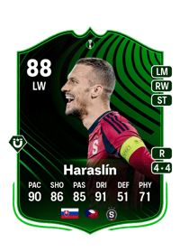 Lukáš Haraslín UECL Road to the Knockouts 88 OVR