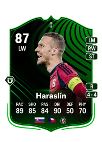 Lukáš Haraslín UECL Road to the Knockouts 87 OVR