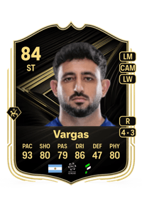 Matías Vargas Team of the Week 84 OVR