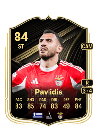 Vangelis Pavlidis Team of the Week 84 OVR