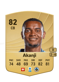 Manuel Akanji Common 82 OVR