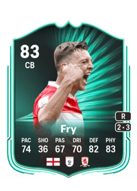 Dael Fry SQUAD FOUNDATIONS 83 OVR