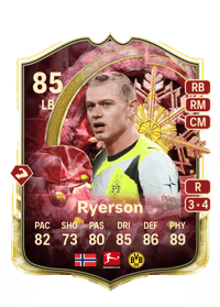 Julian Ryerson UEFA Europa League POTM 85 OVR