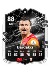 Abdülkerim Bardakcı Showdown 88 OVR