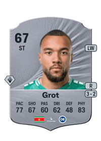 Jay-Roy Grot Rare 67 OVR