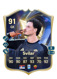 Mile Svilar Team of the Season 91 OVR