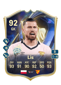 Mateusz Lis Team of the Season 92 OVR