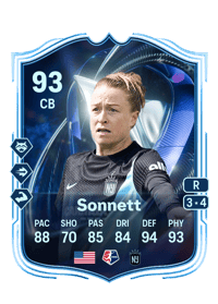Emily Sonnett TOTS HM 93 OVR