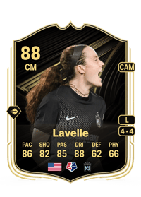 Rose Lavelle Team of the Week 88 OVR