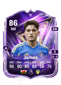 Daniel James FC Pro Live 86 OVR