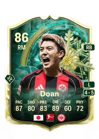 Ritsu Doan Winter Wildcards 86 OVR