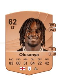Toyosi Olusanya Common 62 OVR