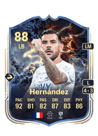 Theo Hernández Thunderstruck 88 OVR