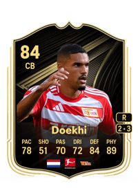 Danilho Doekhi Team of the Week 84 OVR