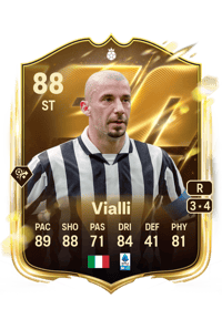 Gianluca Vialli Classic XI Hero 88 OVR