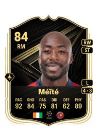 Yakou Méïté Team of the Week 84 OVR