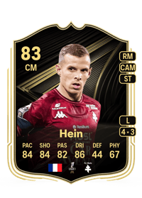 Gauthier Hein Team of the Week 83 OVR