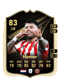 Gustavo Hamer Team of the Week 83 OVR