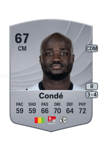 Amara Condé Common 67 OVR
