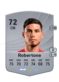 Lucas Robertone Common 72 OVR