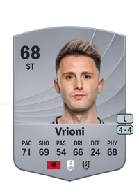 Giacomo Vrioni Common 68 OVR