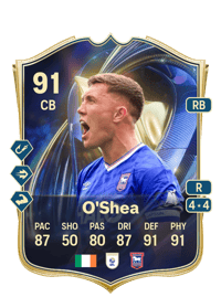 Dara O'Shea Team of the Season 91 OVR