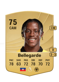Jean-Ricner Bellegarde Common 75 OVR