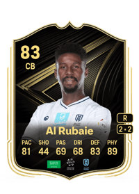 Saeed Al Rubaie Team of the Week 83 OVR