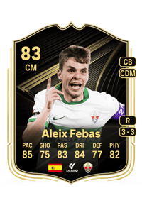 Aleix Febas Team of the Week 83 OVR