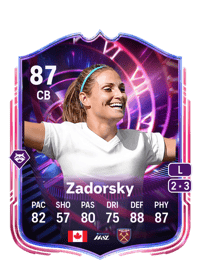 Shelina Zadorsky Time Warp 87 OVR