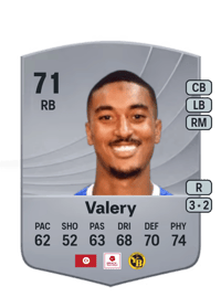 Yan Valery Common 71 OVR