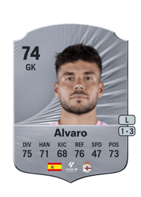 Álvaro Rare 74 OVR